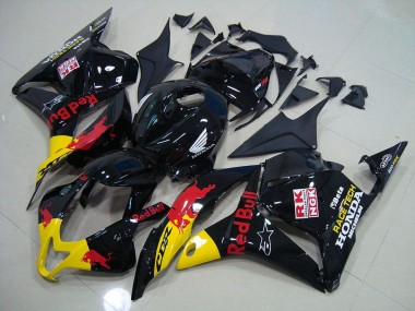 Affordable 2009-2012 Black Red Bull Honda CBR600RR Replacement Fairings UK