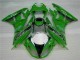 Affordable 2009-2012 Green Black LeoVince Kawasaki ZX6R Motorcycle Fairing Kit UK
