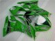Affordable 2009-2012 Green Black LeoVince Kawasaki ZX6R Motorcycle Fairing Kit UK