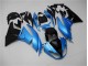 Affordable 2009-2012 Blue Black Kawasaki ZX6R Motorcycle Fairing Kit UK