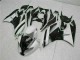 Affordable 2009-2012 White Black Kawasaki ZX6R Motorcycle Replacement Fairings UK