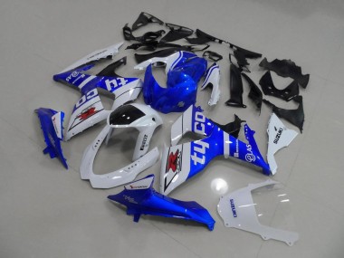 Affordable 2009-2016 Blue Tyco Suzuki GSXR 1000 K9 Motorbike Fairing Kits UK