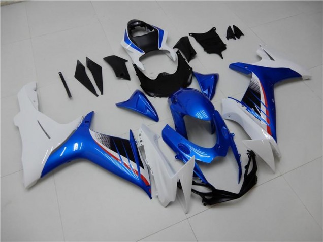 Affordable 2011-2021 Blue White Suzuki GSXR 600/750 Motorbike Fairing Kits UK Affordable 2011-2021 Blue White Suzuki GSXR 600/750 Motorbike Fairing Kits UK
