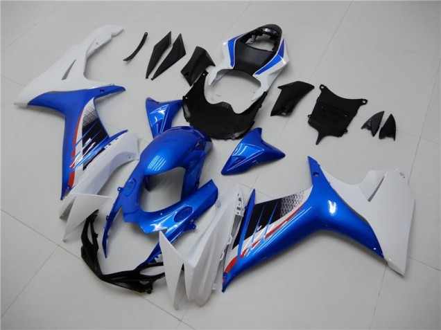 Affordable 2011-2021 Blue White Suzuki GSXR 600/750 Motorbike Fairing Kits UK Affordable 2011-2021 Blue White Suzuki GSXR 600/750 Motorbike Fairing Kits UK