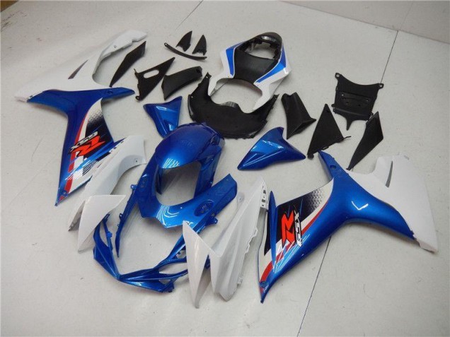 Affordable 2011-2021 Blue White Suzuki GSXR 600/750 Motorcycle Replacement Fairings UK Affordable 2011-2021 Blue White Suzuki GSXR 600/750 Motorcycle Replacement Fairings UK
