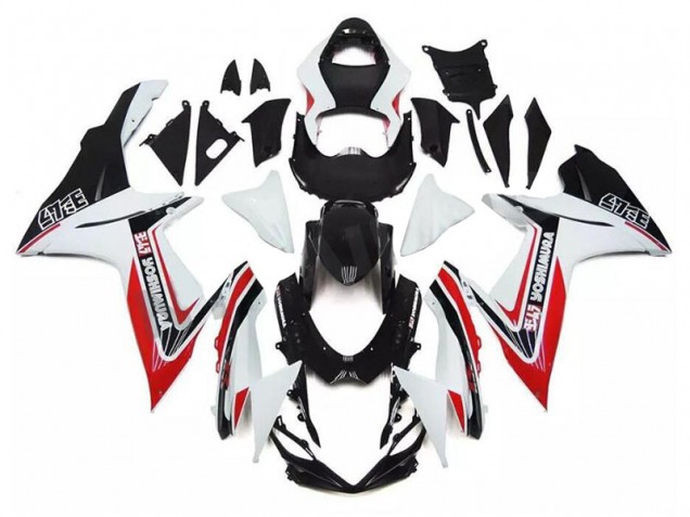 Affordable 2011-2021 White Red Black Suzuki GSXR 600/750 Motorcycle Fairing Kit UK Affordable 2011-2021 White Red Black Suzuki GSXR 600/750 Motorcycle Fairing Kit UK
