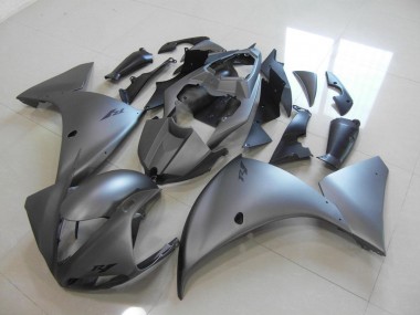 Affordable 2012-2014 Dark Grey Yamaha YZF R1 Bike Fairings UK
