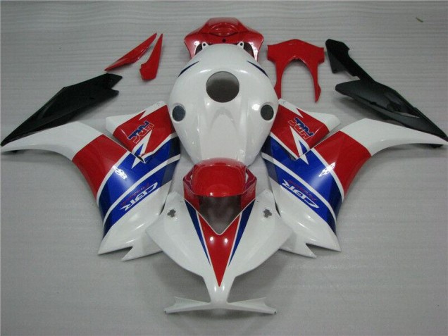 Affordable 2012-2016 White Blue Red Honda CBR1000RR Bike Fairings UK