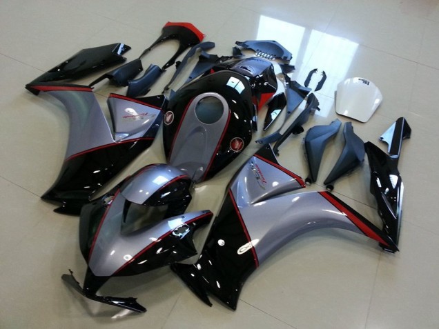 Affordable 2012-2016 Black Grey Honda CBR1000RR Motorbike Fairings UK Affordable 2012-2016 Black Grey Honda CBR1000RR Motorbike Fairings UK