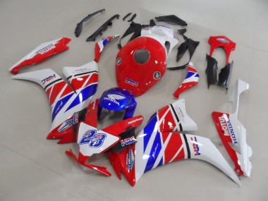 Affordable 2012-2016 Red White Blue HRC 23 Honda CBR1000RR Replacement Motorcycle Fairings UK