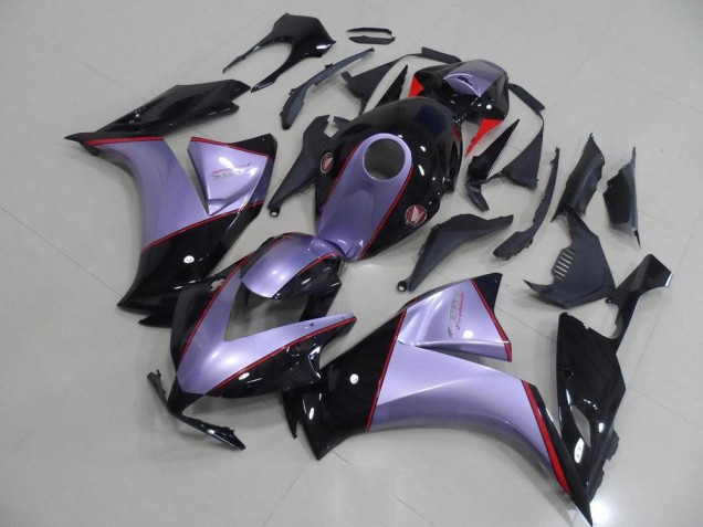Affordable 2012-2016 Silver Grey with Glossy Black Honda CBR1000RR Motor Fairings UK