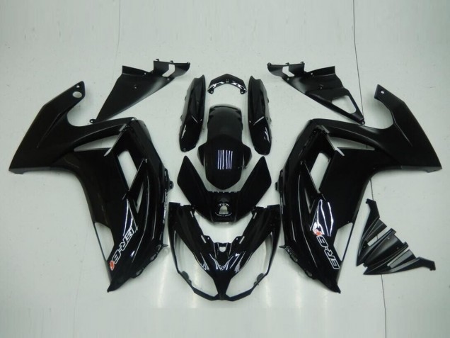 Affordable 2012-2016 Glossy Black Kawasaki EX650 Motorcycle Fairings Kit UK Affordable 2012-2016 Glossy Black Kawasaki EX650 Motorcycle Fairings Kit UK