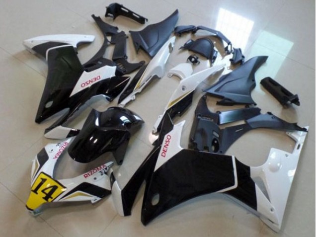 Affordable 2013-2015 Black White Denso Rizoma 14 Honda CBR500RR Bike Fairings UK Affordable 2013-2015 Black White Denso Rizoma 14 Honda CBR500RR Bike Fairings UK