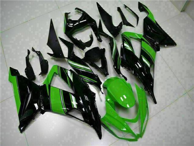 Affordable 2013-2018 Black Green Kawasaki ZX6R Motor Fairings UK Affordable 2013-2018 Black Green Kawasaki ZX6R Motor Fairings UK