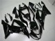 Affordable 2013-2018 Glossy Black Kawasaki ZX6R Motorcycle Fairings Kit UK