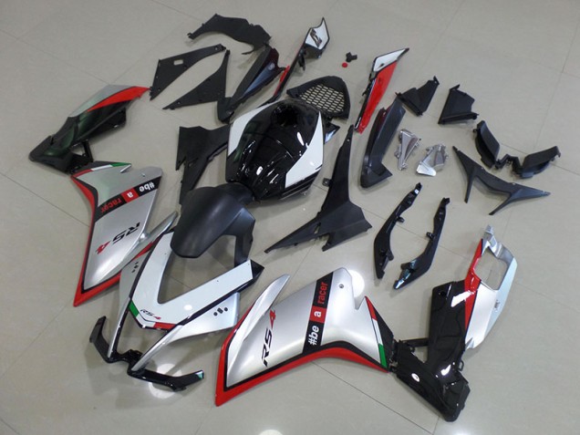 Affordable 2011-2018 Black Silver Red Aprilia RS4 50 125 Bike Fairings UK