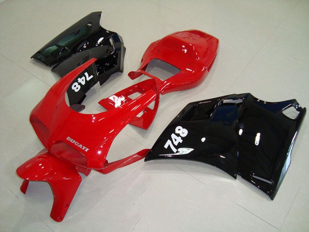 Affordable 1993-2005 Red Black Ducati 748 916 996 996S Motorbike Fairing Kits UK Affordable 1993-2005 Red Black Ducati 748 916 996 996S Motorbike Fairing Kits UK
