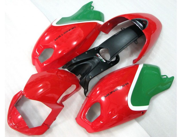 Affordable 2008-2012 Red Green Monster Ducati Monster 696 Motorcycle Replacement Fairings UK Affordable 2008-2012 Red Green Monster Ducati Monster 696 Motorcycle Replacement Fairings UK