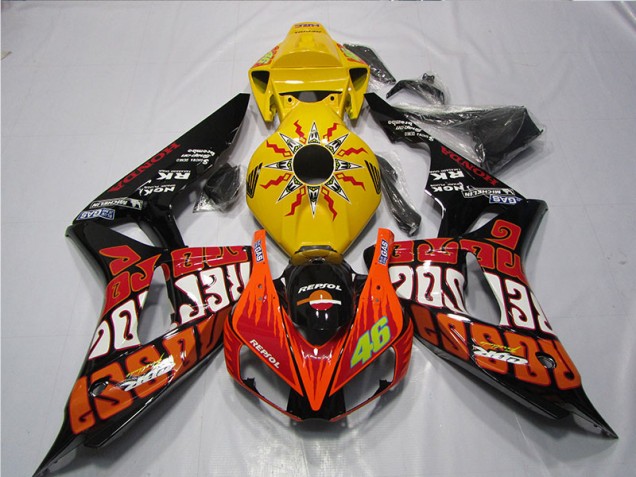 Affordable 2004-2005 Repsol 46 Honda CBR1000RR Motorcycle Replacement Fairings UK Affordable 2004-2005 Repsol 46 Honda CBR1000RR Motorcycle Replacement Fairings UK