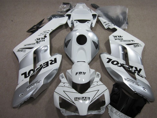 Affordable 2004-2005 Silver Repsol Honda CBR1000RR Replacement Fairings UK Affordable 2004-2005 Silver Repsol Honda CBR1000RR Replacement Fairings UK