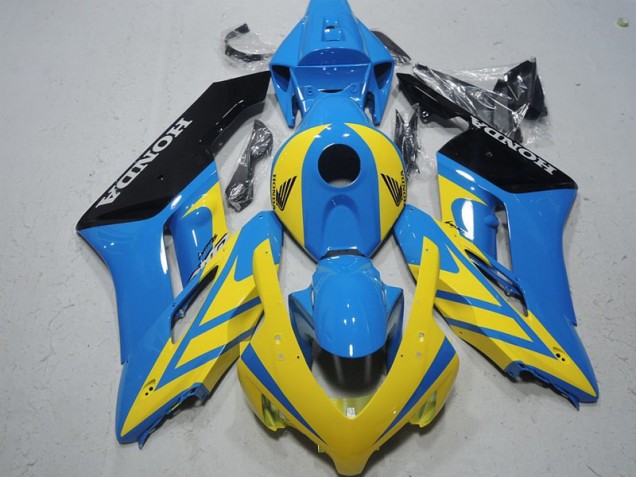 Affordable 2004-2005 Blue Yellow Honda CBR1000RR Motorcycle Fairing Kits UK Affordable 2004-2005 Blue Yellow Honda CBR1000RR Motorcycle Fairing Kits UK