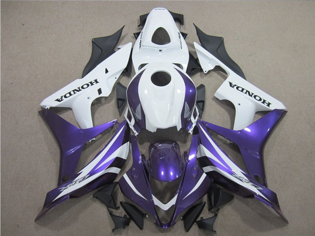 Affordable 2004-2005 Purple White Honda CBR1000RR Replacement Motorcycle Fairings UK