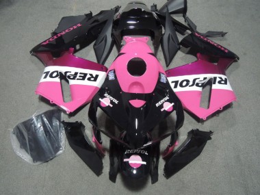 Affordable 2004-2005 Black Pink Repsol Honda CBR1000RR Motorcycle Bodywork UK