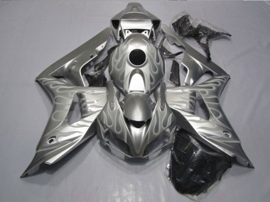 Affordable 2006-2007 Silver Flame Honda CBR1000RR Bike Fairings UK