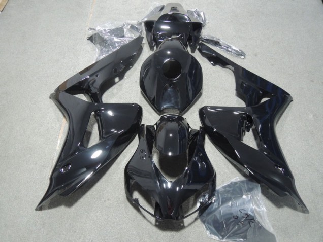 Affordable 2006-2007 Black Honda CBR1000RR Motorcyle Fairings UK