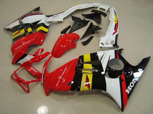 Affordable 1995-1998 Red Black White Yellow Honda CBR600 F3 Motorbike Fairing UK