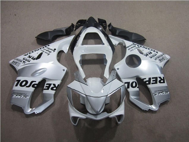 Affordable 2001-2003 Silver Repsol Honda CBR600 F4i Motor Fairings UK Affordable 2001-2003 Silver Repsol Honda CBR600 F4i Motor Fairings UK