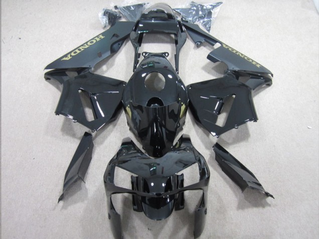 Affordable 2003-2004 Black Gold Decal Honda CBR600RR Motorbike Fairing UK Affordable 2003-2004 Black Gold Decal Honda CBR600RR Motorbike Fairing UK