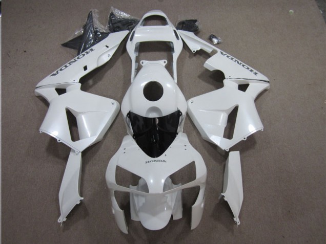 Affordable 2003-2004 White Honda CBR600RR Bike Fairings UK