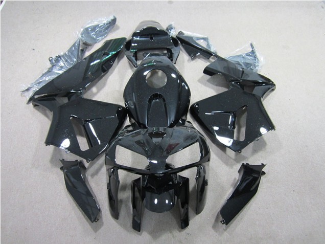 Affordable 2005-2006 Black Honda CBR600RR Replacement Fairings UK