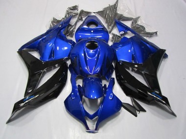 Affordable 2009-2012 Blue Black Honda CBR600RR Motorcyle Fairings UK