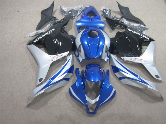Affordable 2009-2012 Blue Silver Black Honda CBR600RR Motorbike Fairing UK