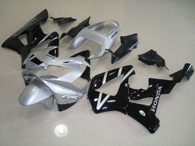 Affordable 2000-2001 Black Silver Honda CBR900RR 929 Replacement Fairings UK Affordable 2000-2001 Black Silver Honda CBR900RR 929 Replacement Fairings UK