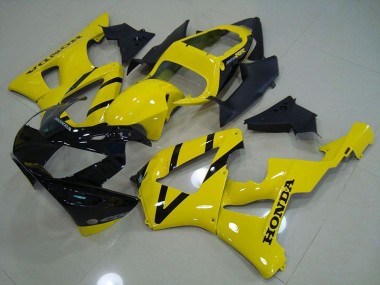 Affordable 2000-2001 Black Yellow Honda CBR900RR 929 Motor Fairings UK