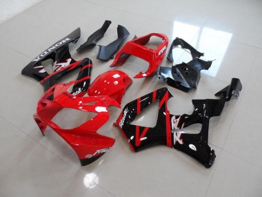 Affordable 2000-2001 Red Black Honda CBR900RR 929 Motorcycle Fairings UK