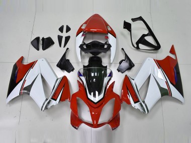 Affordable 2002-2013 White Red Honda VFR800 Motorcycle Replacement Fairings UK