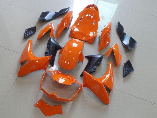 Affordable 2007-2009 Orange Kawasaki Z1000 Motorcycle Fairings Kits UK