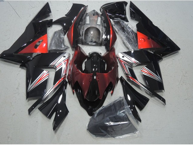 Affordable 2003-2005 Black Red Kawasaki ZX10R Motorcylce Fairings UK Affordable 2003-2005 Black Red Kawasaki ZX10R Motorcylce Fairings UK