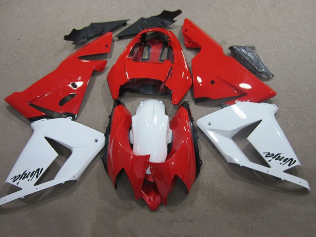 Affordable 2003-2005 Red White Ninja Kawasaki ZX10R Motorcycle Bodywork UK