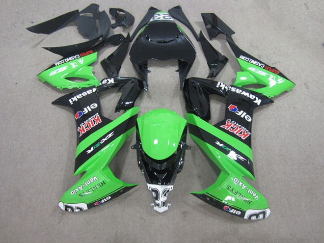 Affordable 2008-2010 Black Green Kawasaki ZX10R Bike Fairings UK Affordable 2008-2010 Black Green Kawasaki ZX10R Bike Fairings UK