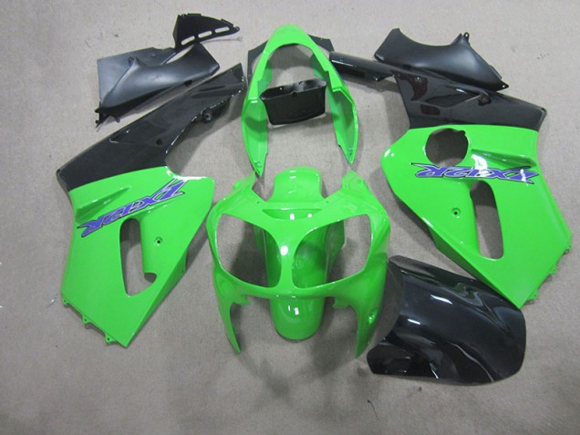 Affordable 2000-2001 Green Kawasaki ZX12R Motorcycle Fairing Kits UK Affordable 2000-2001 Green Kawasaki ZX12R Motorcycle Fairing Kits UK