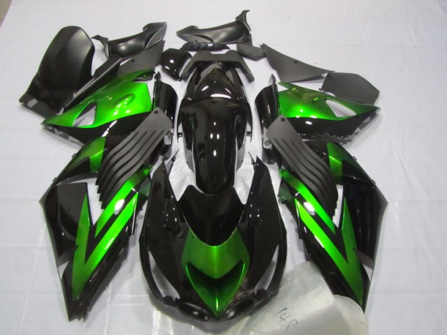 Affordable 2006-2011 Black Green Kawasaki ZX14R ZZR1400 Motorcycle Fairings UK Affordable 2006-2011 Black Green Kawasaki ZX14R ZZR1400 Motorcycle Fairings UK