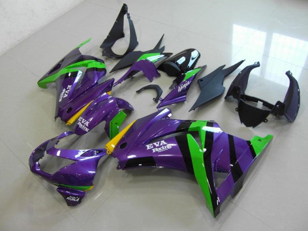 Affordable 2008-2012 Purple EVA Racing Kawasaki ZX250R Bike Fairing UK Affordable 2008-2012 Purple EVA Racing Kawasaki ZX250R Bike Fairing UK