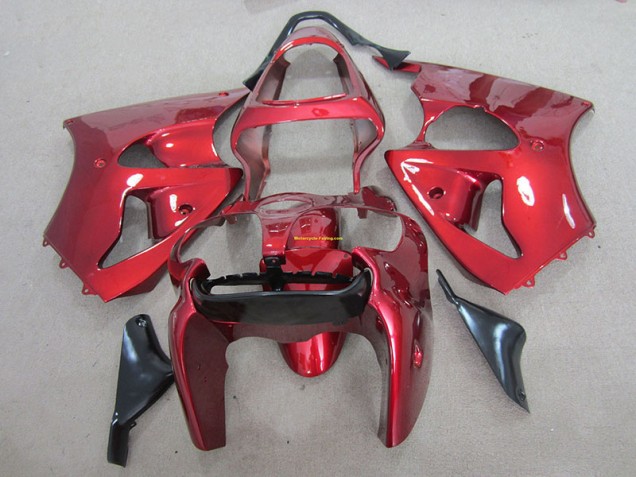 Affordable 2000-2002 Red Kawasaki ZX6R Motorcyle Fairings UK Affordable 2000-2002 Red Kawasaki ZX6R Motorcyle Fairings UK
