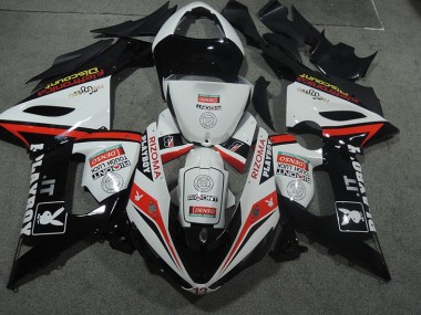 Affordable 2005-2006 White Black Rizoma Playboy Kawasaki ZX6R Bike Fairings UK