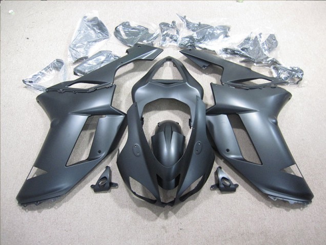 Affordable 2007-2008 Black Kawasaki ZX6R Motorcycle Fairings UK Affordable 2007-2008 Black Kawasaki ZX6R Motorcycle Fairings UK